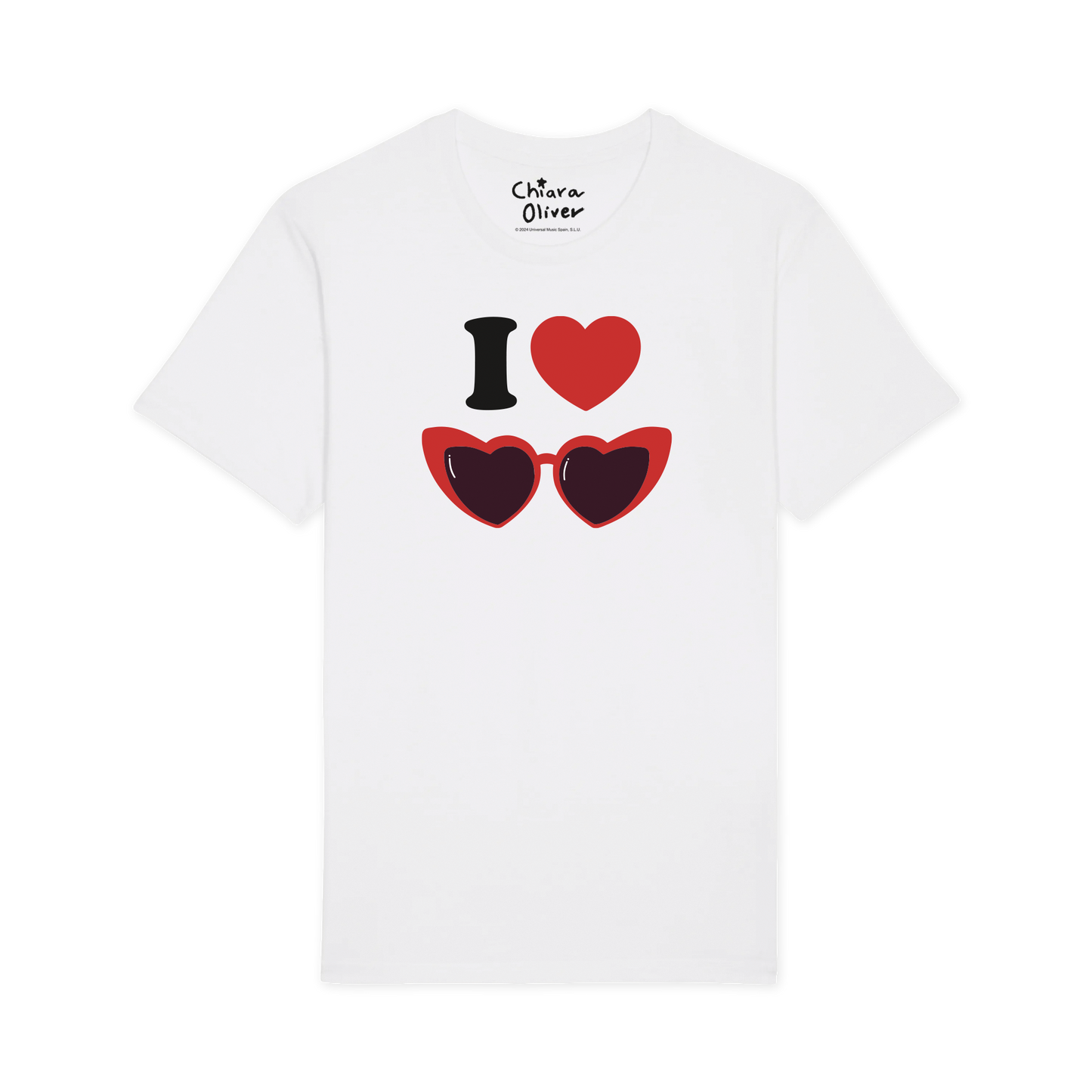 Camiseta I Love Chiara